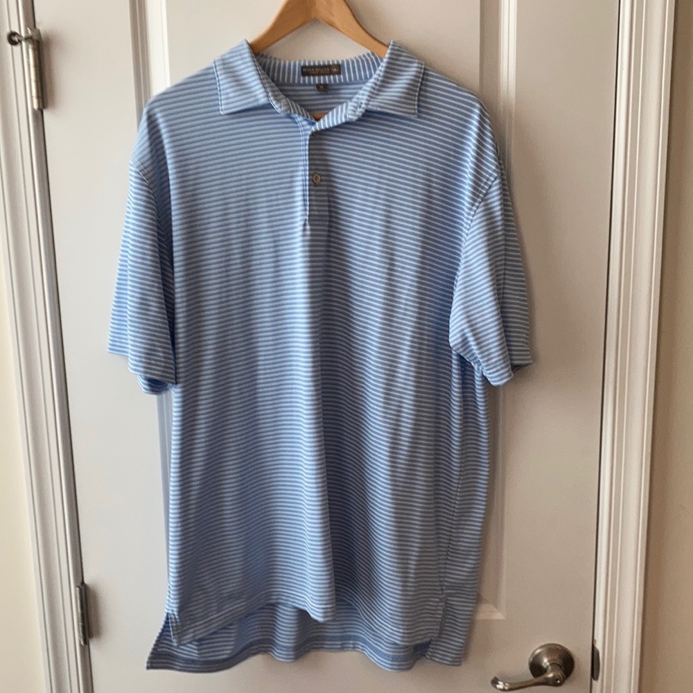 Peter Millar Performance Pique Stripe Polo
